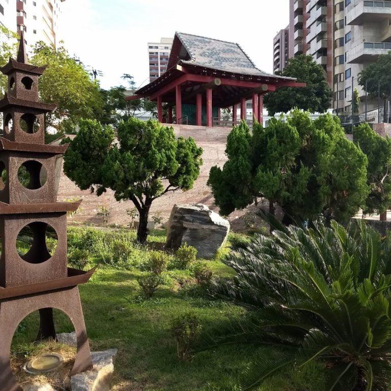 Foto real de Jardim Japonês