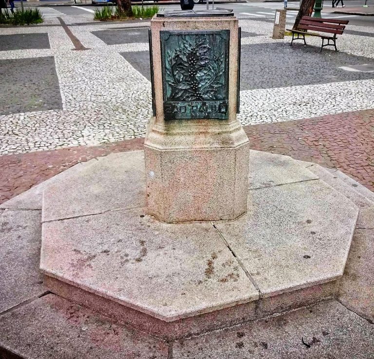 Foto real de Marco Zero de Curitiba
