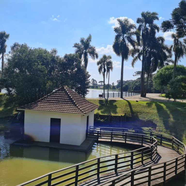 Foto real de Parque Lago Azul