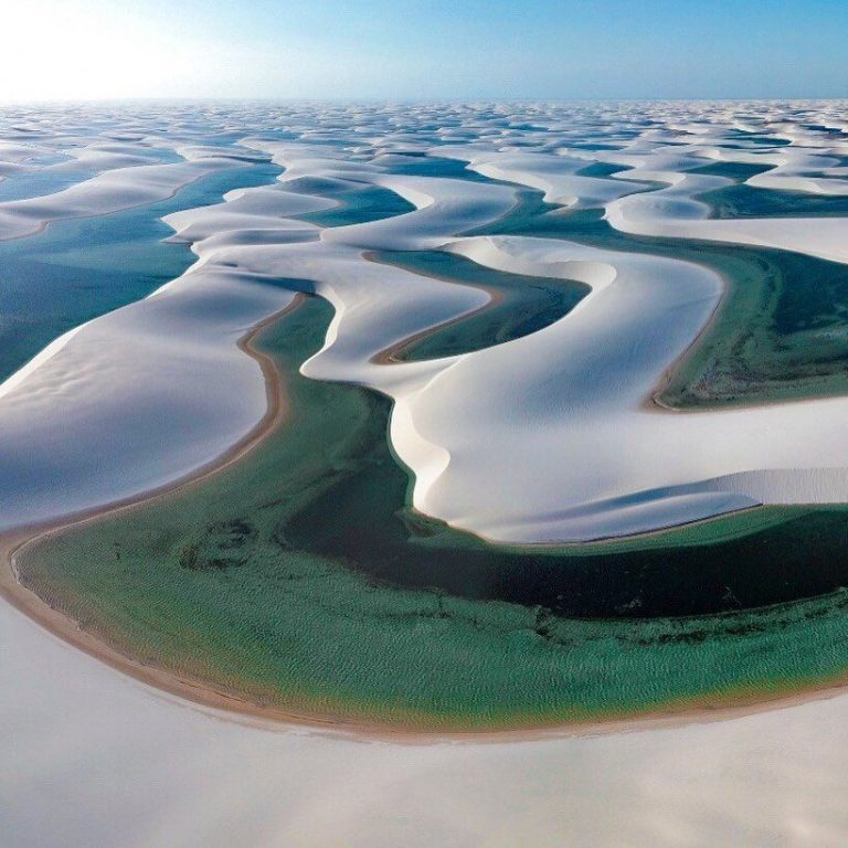 Foto real de Parque Nacional dos Lençóis Maranhenses