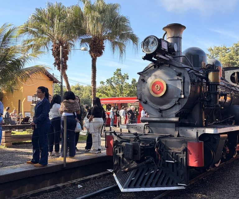 Foto real de Passeio de trem Maria Fumaça Campinas