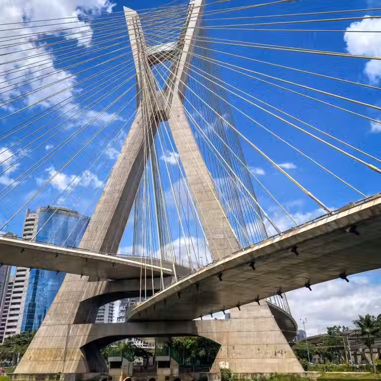 Foto real de Ponte Estaiada Octavio Frias de Oliveira