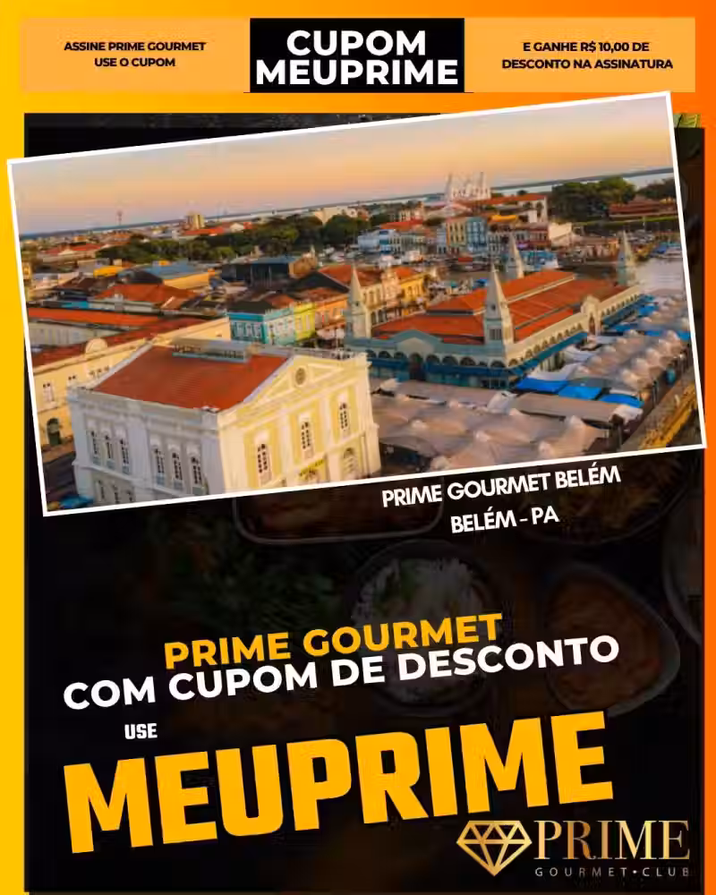 prime gourmet cupom meuprime prime gourmet belém