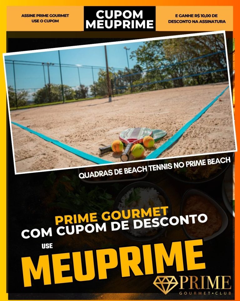 quadras beach tennis Prime Beach