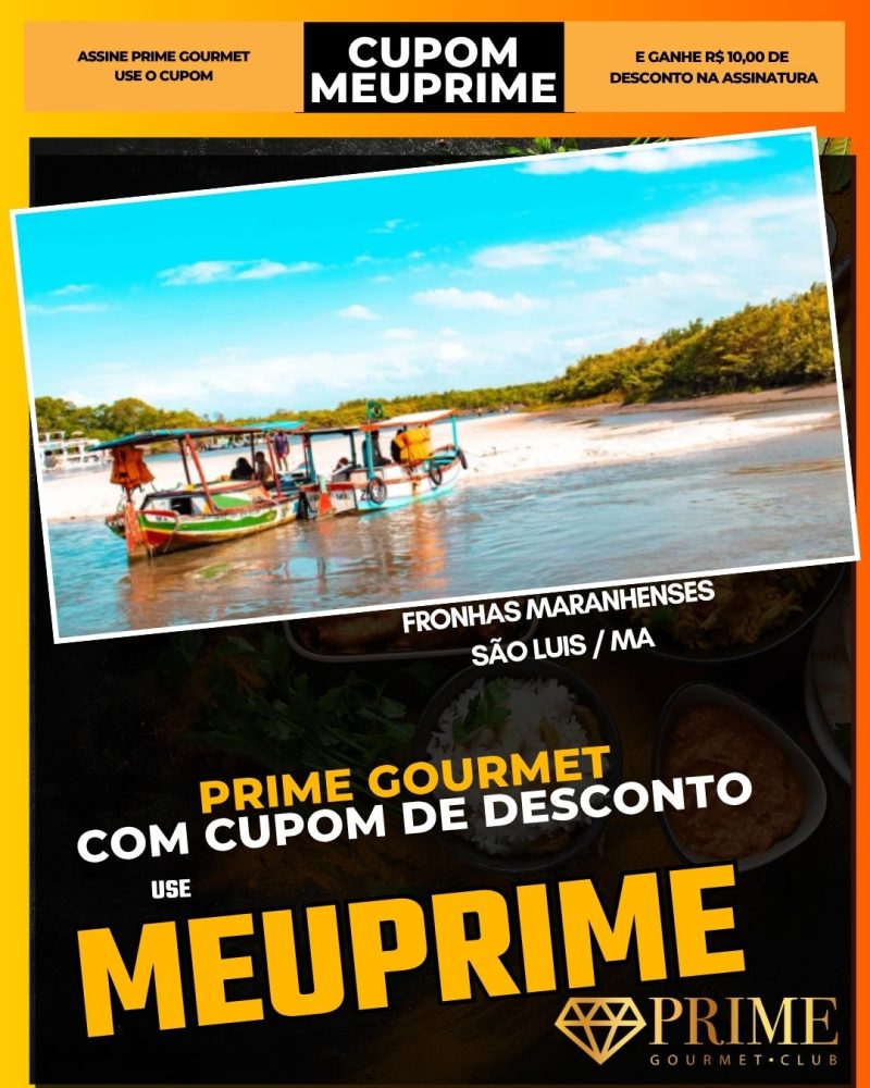 prime gourmet cupom meuprime sao luis ma fronhas maranhenses