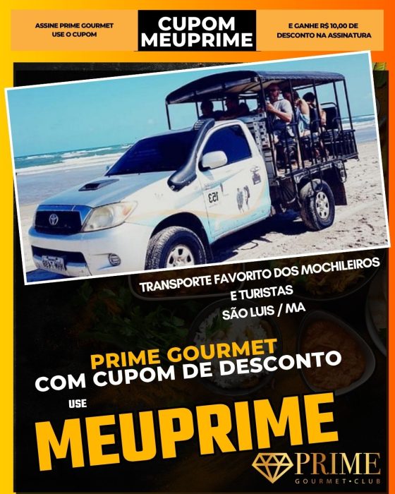 prime gourmet cupom meuprime sao luis ma transporte favorito dos mochileiros e turistas