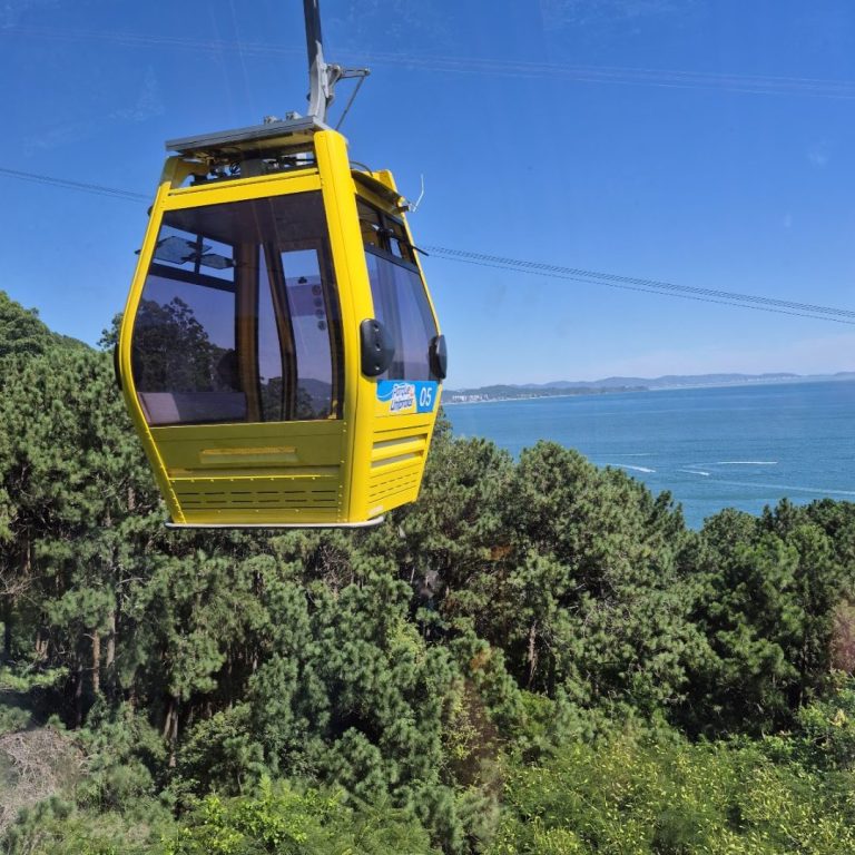 Foto real de Teleférico Estação Laranjeiras - Parque Unipraias