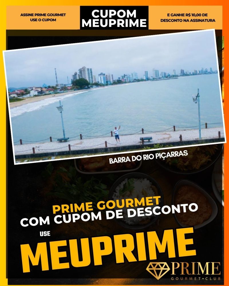 prime gourmet cupom meuprime barra do rio piçarras