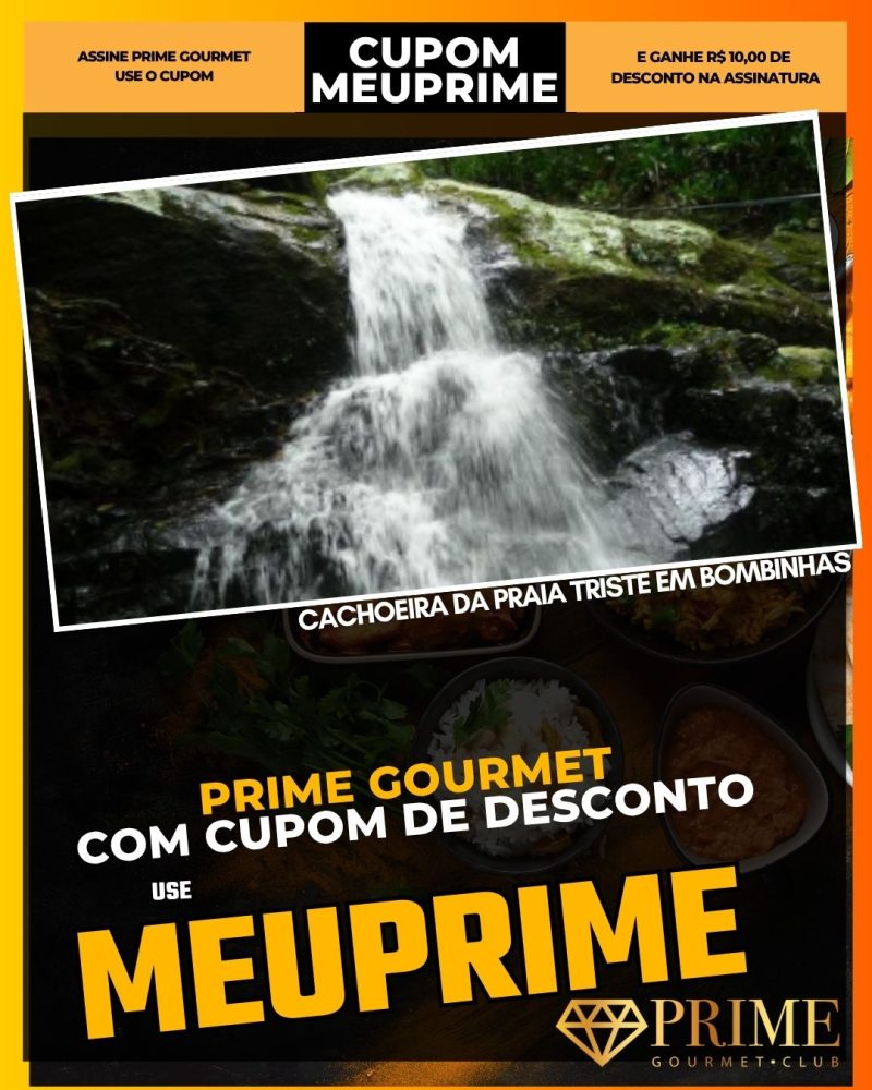 prime gourmet cupom meuprime cachoeira da praia triste em bombinhas