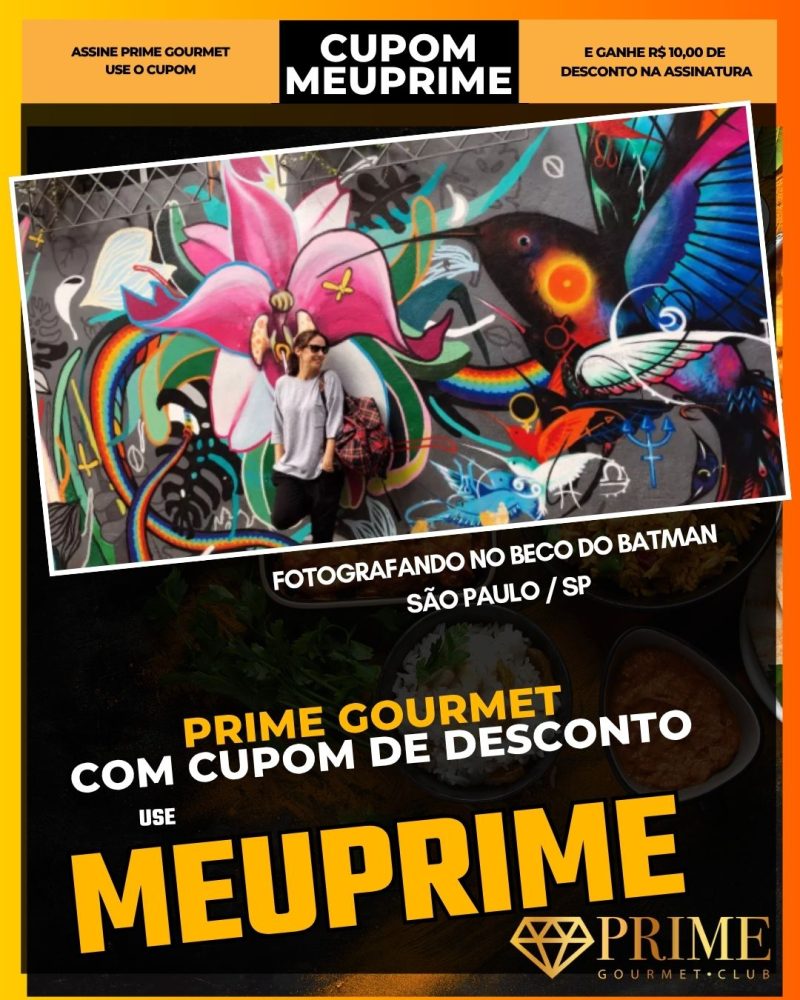 prime gourmet cupom meuprime fotografando no beco do batman