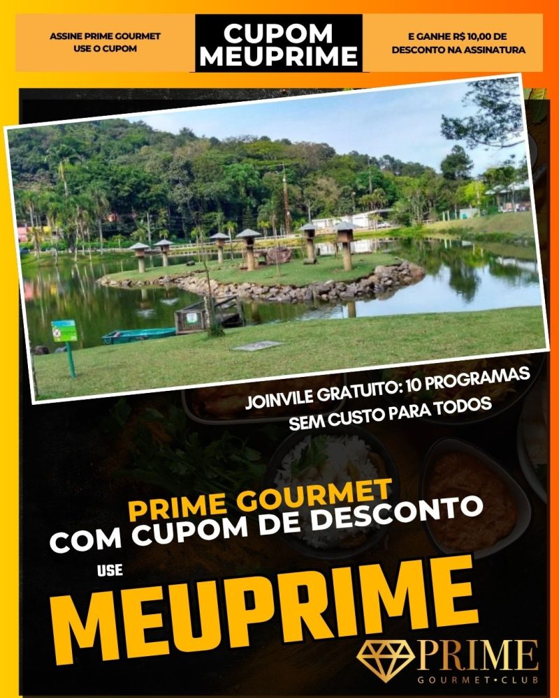 prime gourmet cupom meuprime joinvile gratuito 10 programas sem custo para todos