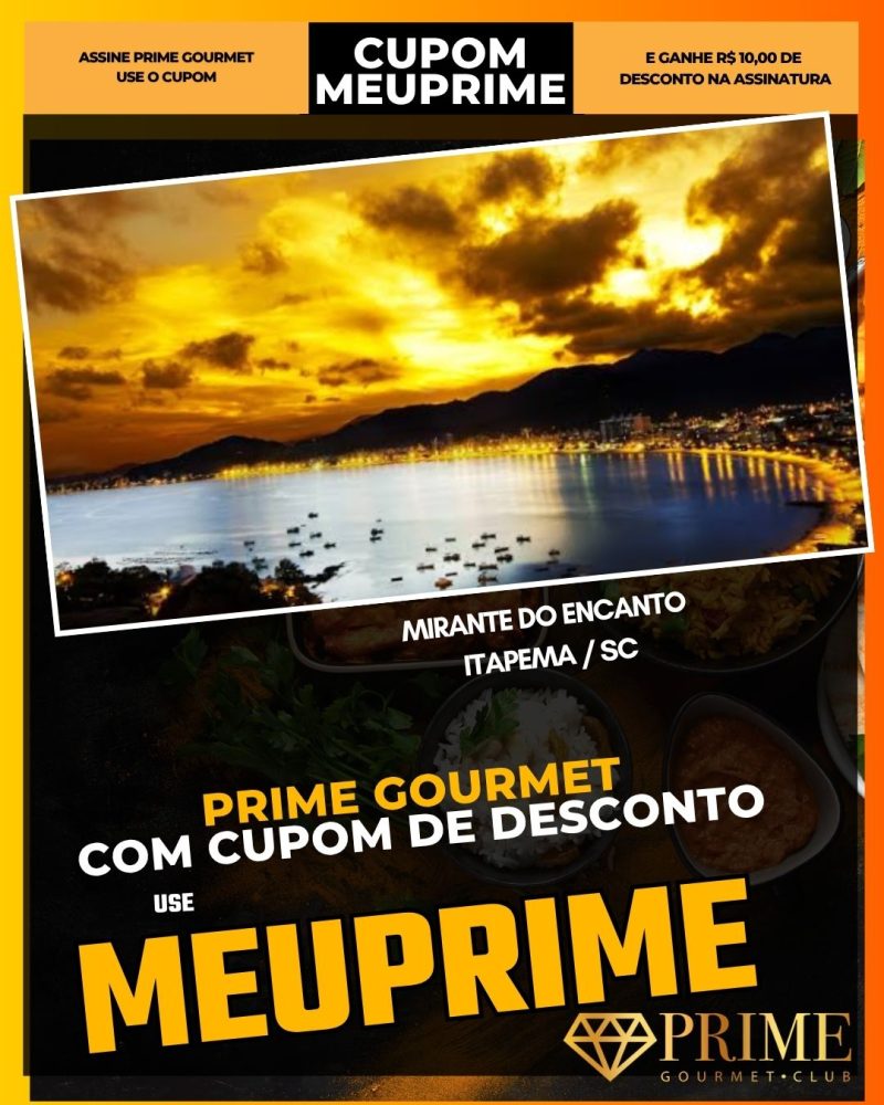 prime gourmet cupom meuprime mirante do encanto em itapema