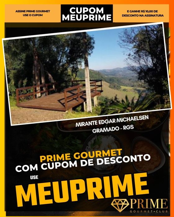 prime gourmet cupom meuprime mirante edgar michaelsen