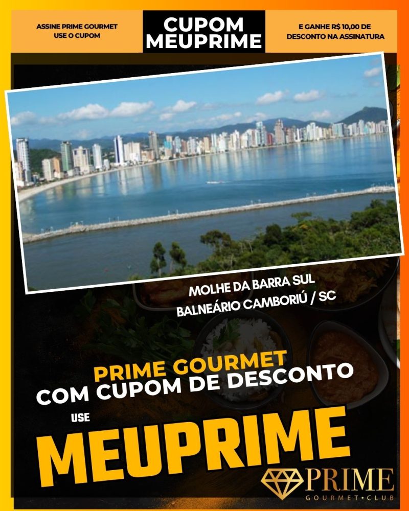 prime gourmet cupom meuprime molhe da barra sul em balneário camboriú