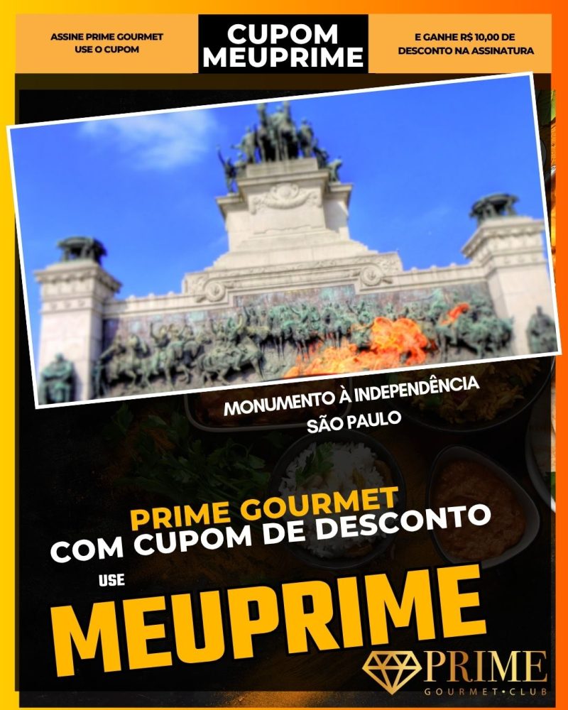 prime gourmet cupom meuprime monumento à independência sÃo paulo