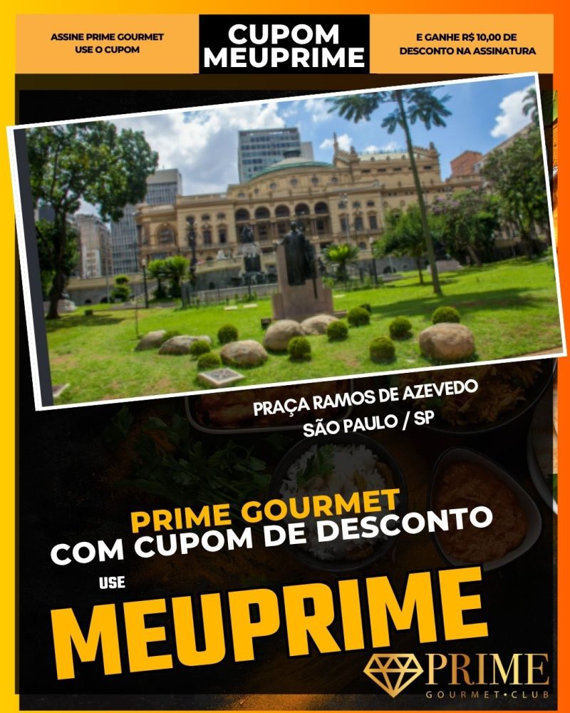 prime gourmet cupom meuprime praça ramos de azevedo