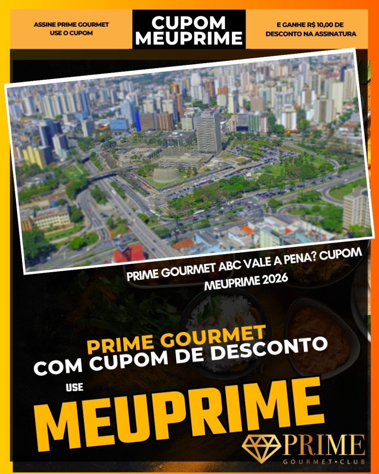 cupom prime gourmet ABC