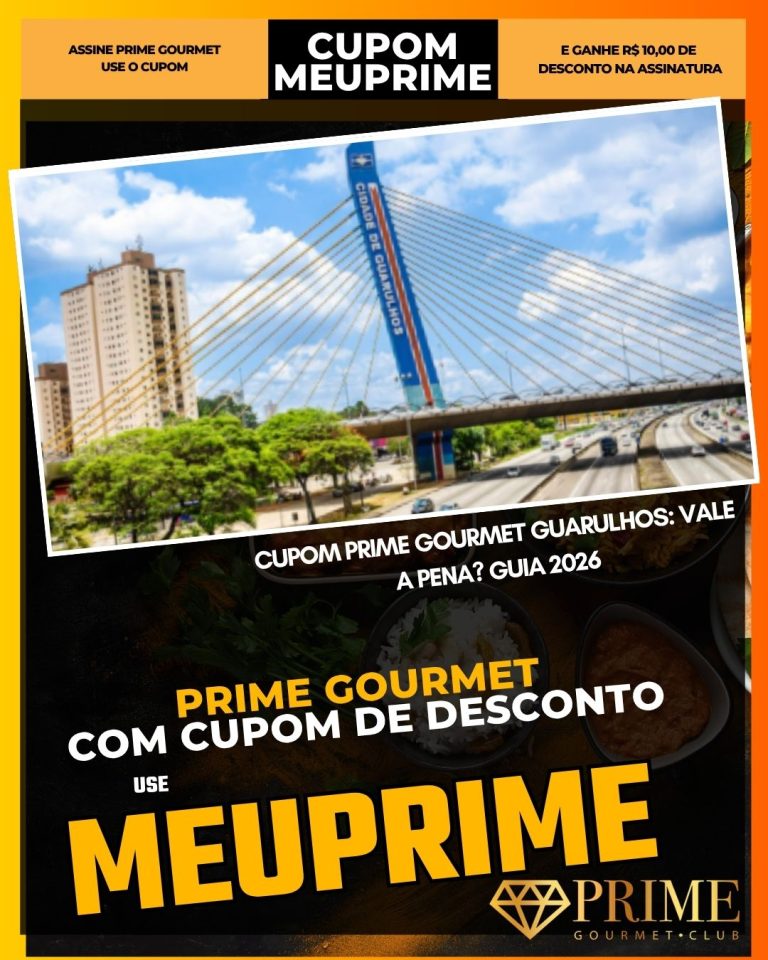 cupom prime gourmet Guarulhos