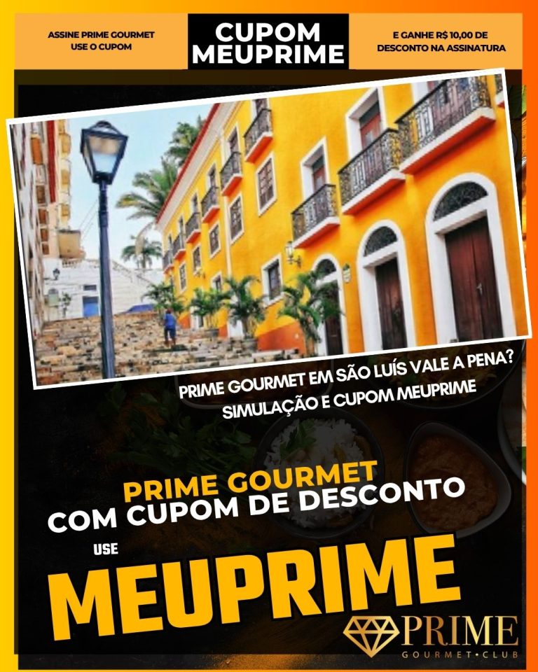 cupom prime gourmet São Luis do Maranhão e Região