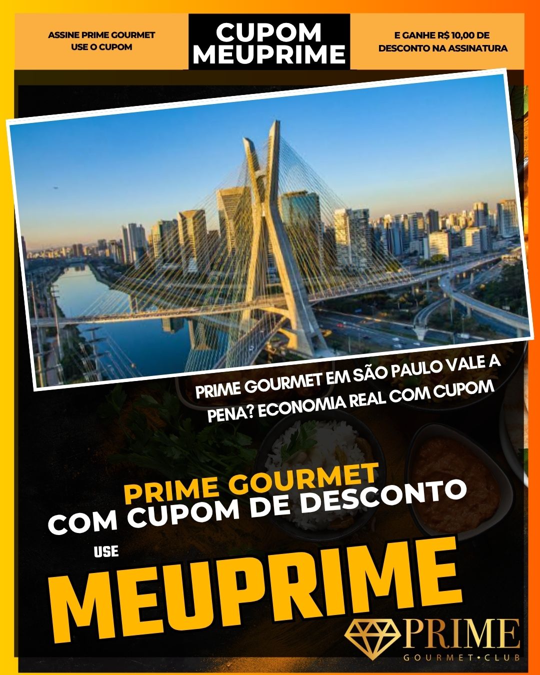 cupom prime gourmet Cupom de Desconto Prime Gourmet São Paulo