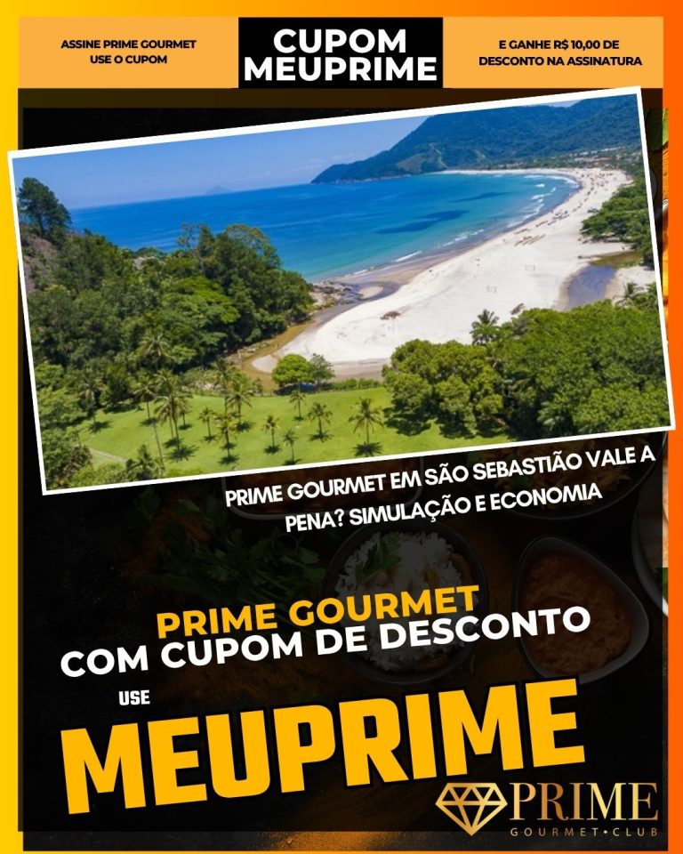 cupom prime gourmet São Sebastião