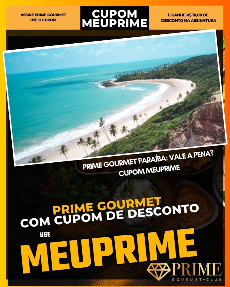 cupom prime gourmet Paraíba