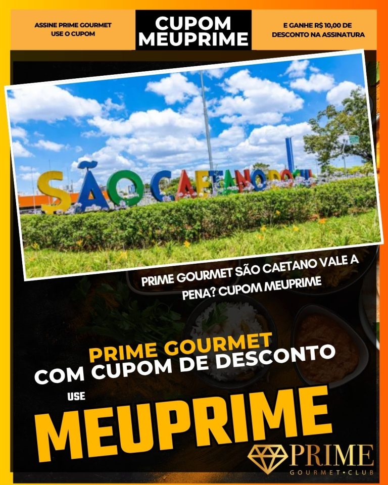 cupom prime gourmet São Caetano