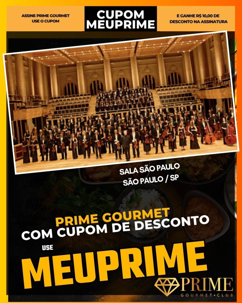 prime gourmet cupom meuprime sala são paulo