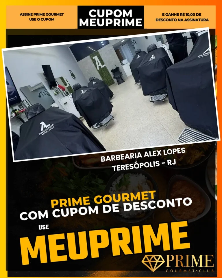 Cupom Prime Gourmet Teresópolis