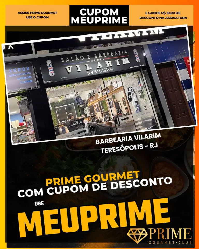 Cupom Prime Gourmet Teresópolis