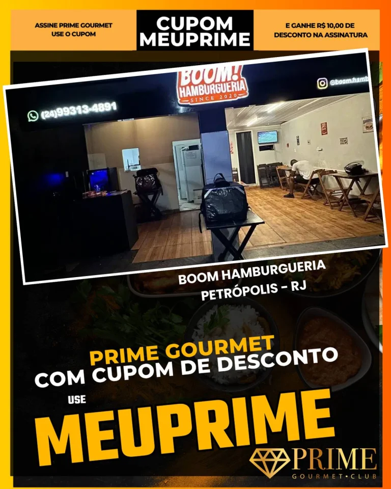 Cupom Prime Gourmet Teresópolis