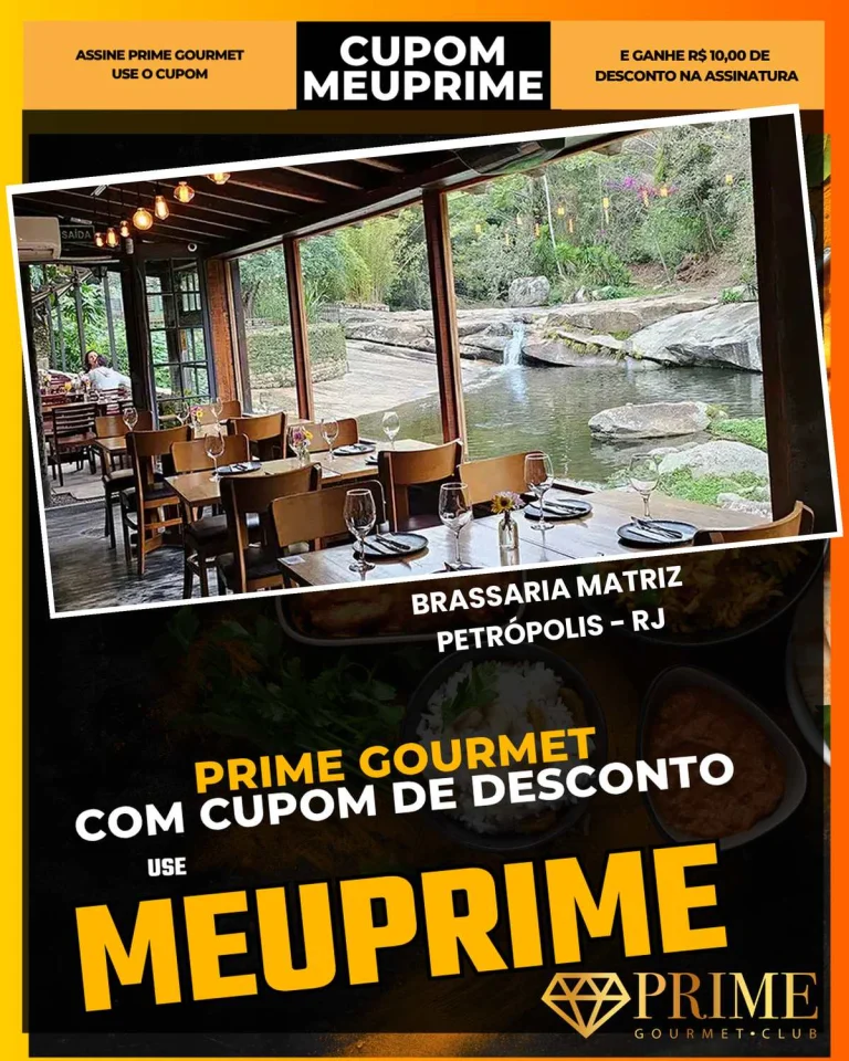 Cupom Prime Gourmet Teresópolis