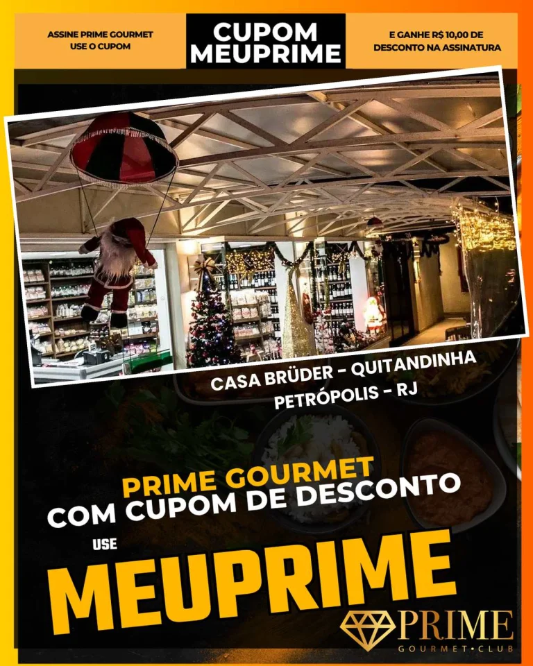Cupom Prime Gourmet Teresópolis