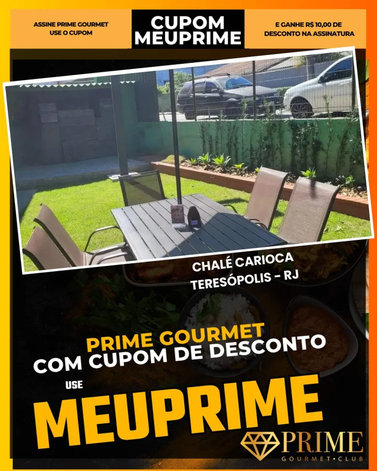 Cupom Prime Gourmet Teresópolis