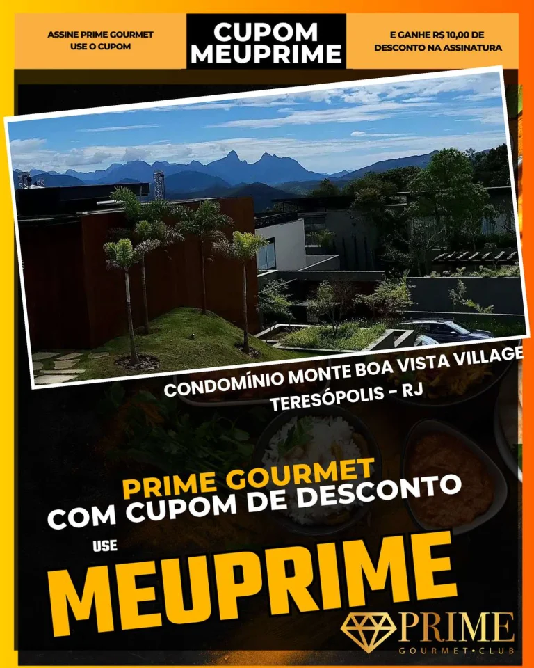 Cupom Prime Gourmet Teresópolis