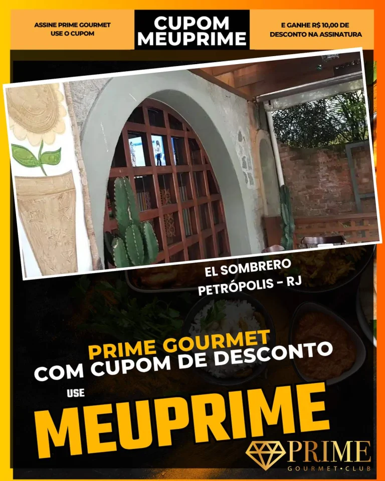 Cupom Prime Gourmet Teresópolis