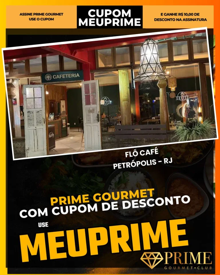 Cupom Prime Gourmet Teresópolis
