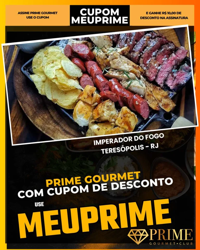 Cupom Prime Gourmet Teresópolis