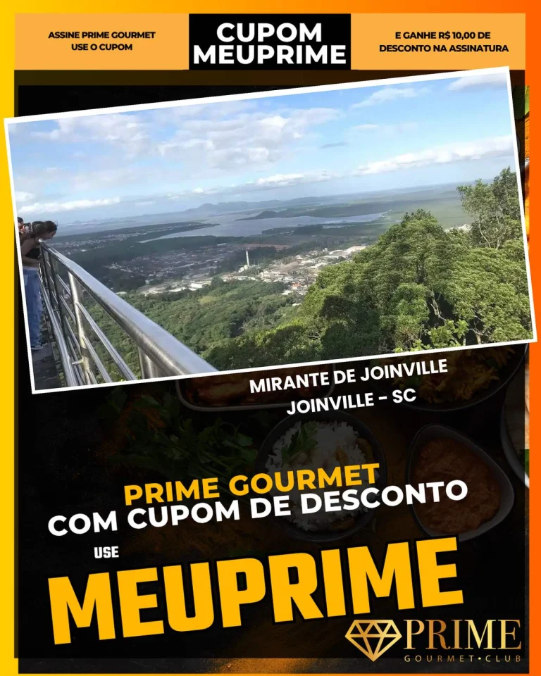 Mirante de Joinville vista panorâmica