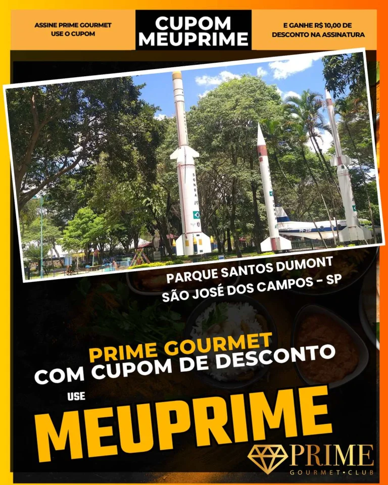 cupom prime gourmet são josé dos campos