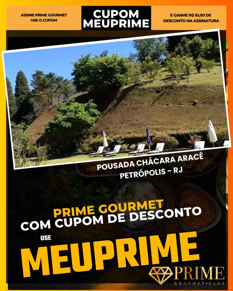 Cupom Prime Gourmet Teresópolis