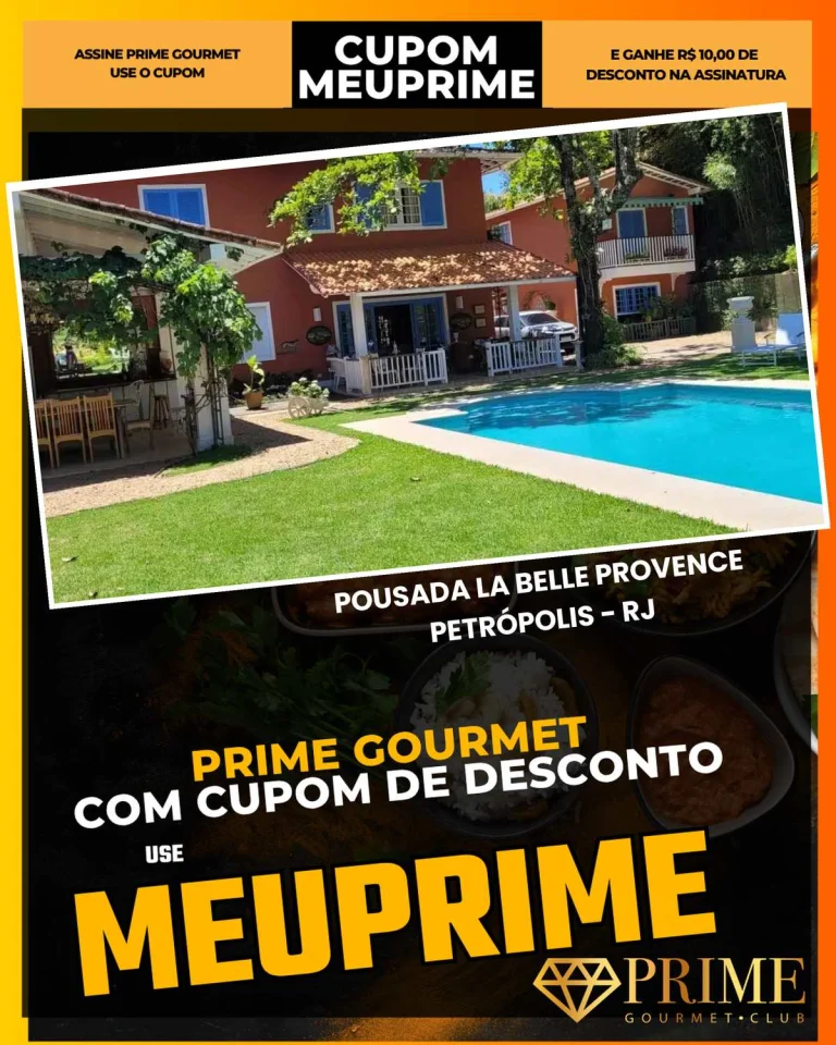 Cupom Prime Gourmet Teresópolis