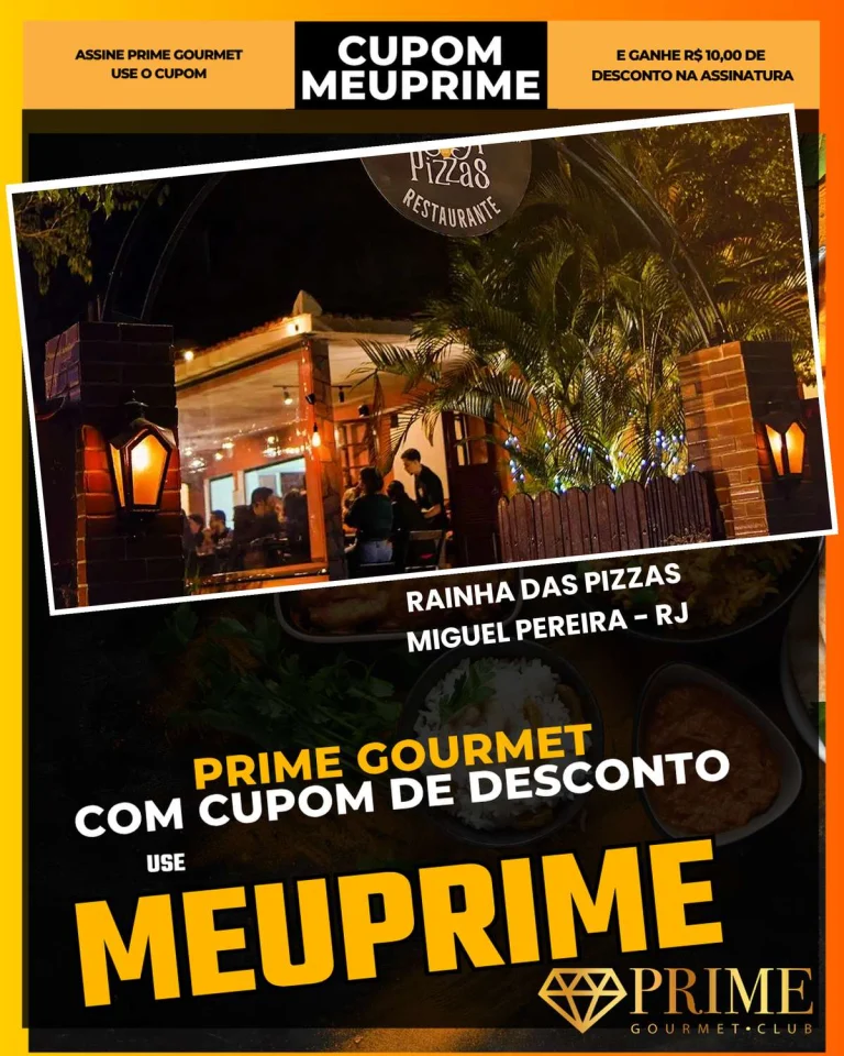 Cupom Prime Gourmet Teresópolis