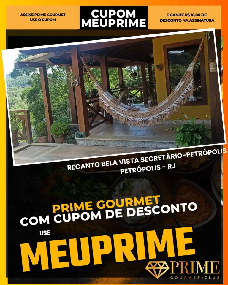 Cupom Prime Gourmet Teresópolis