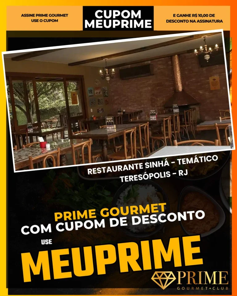 Cupom Prime Gourmet Teresópolis