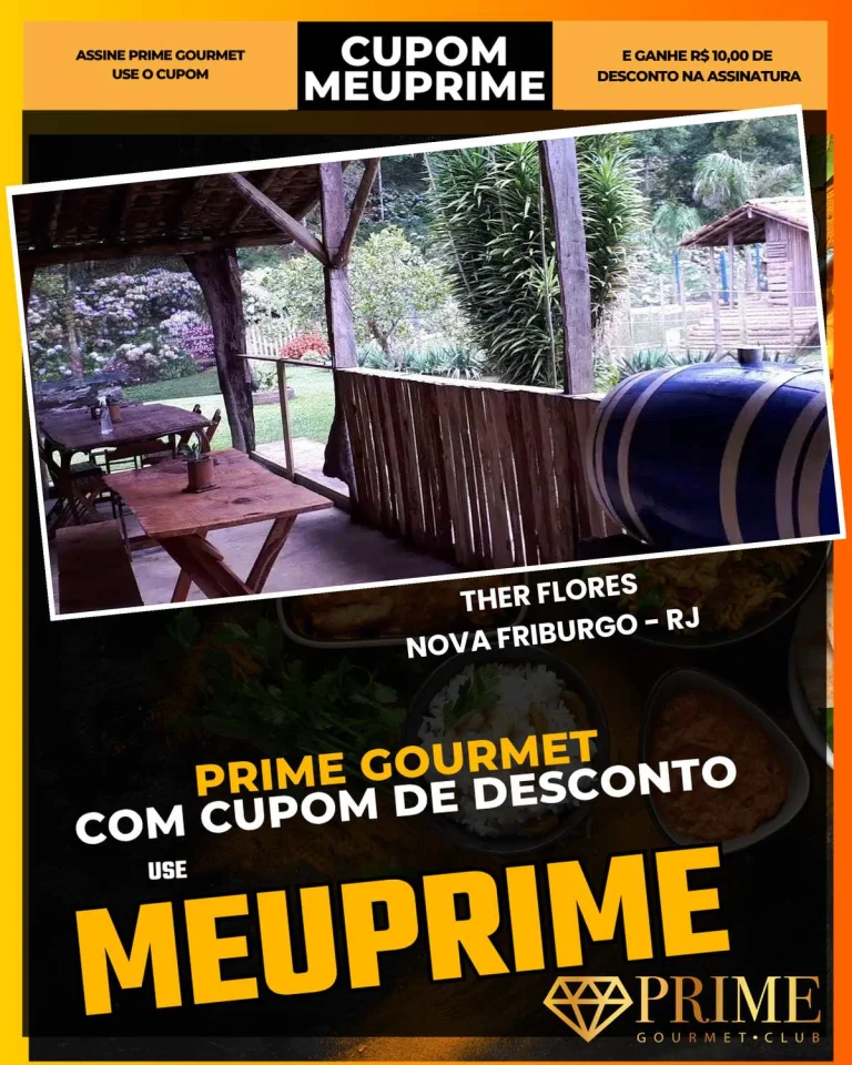 Cupom Prime Gourmet Teresópolis