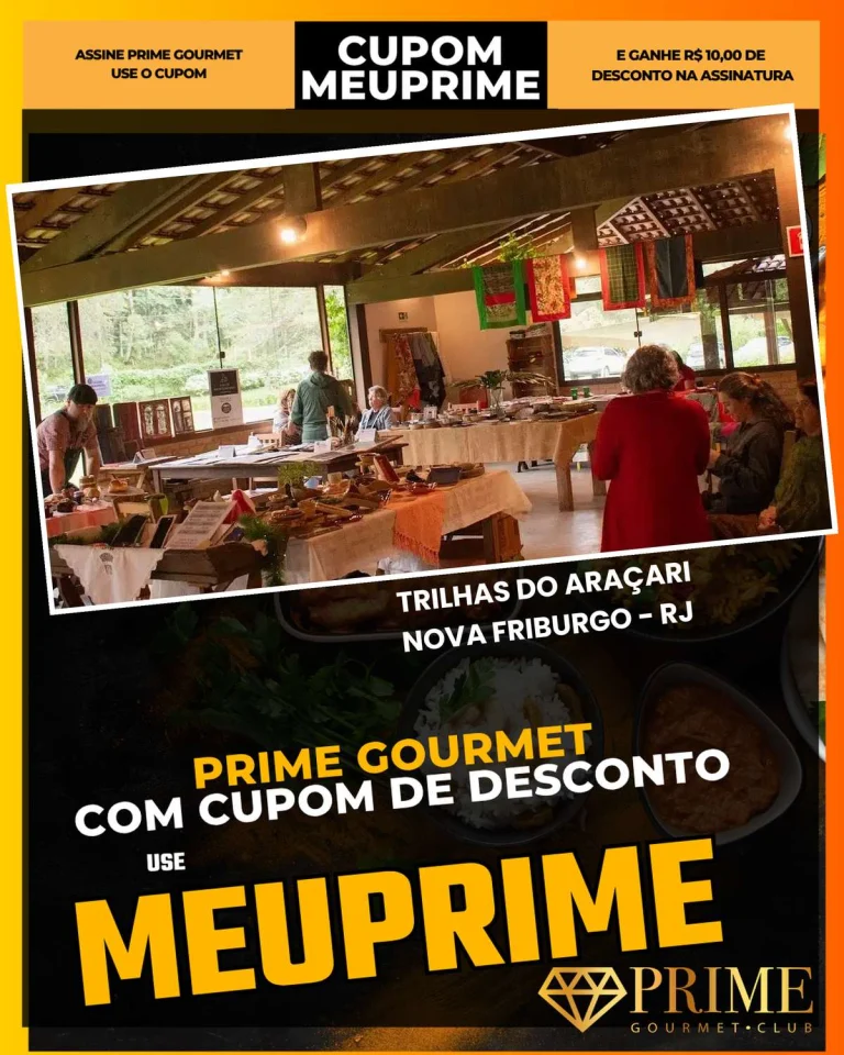 Cupom Prime Gourmet Teresópolis