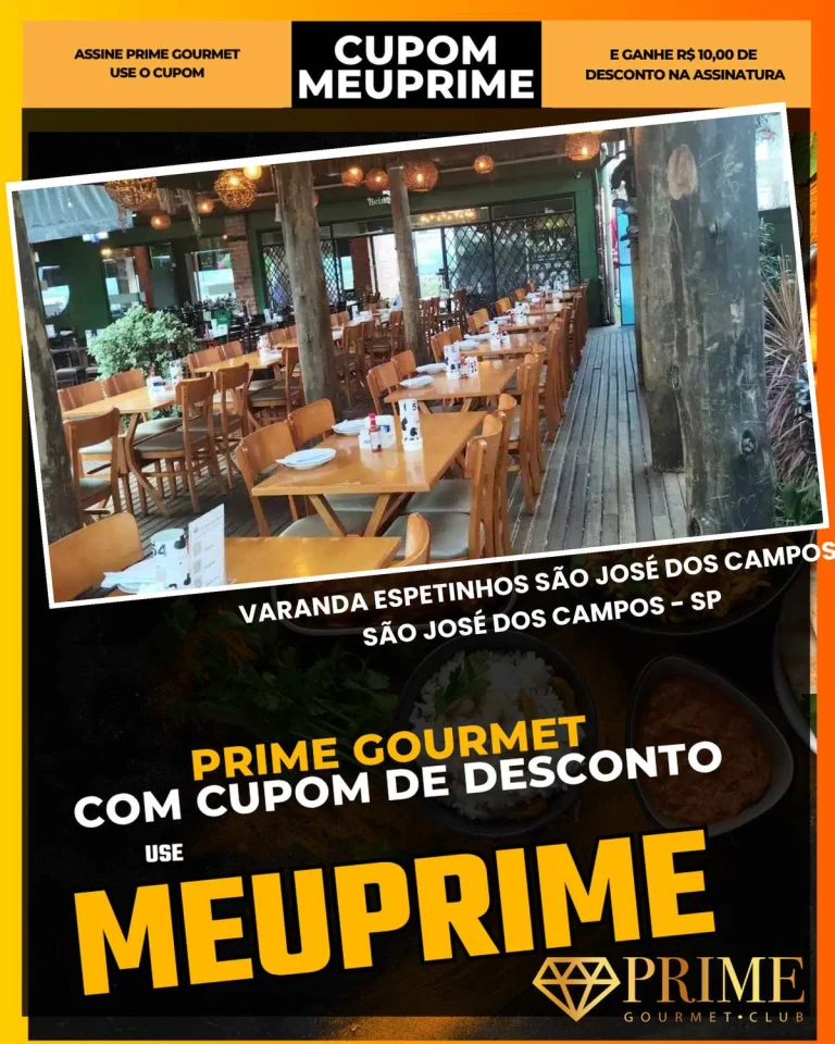 Cupom de Desconto Prime Gourmet