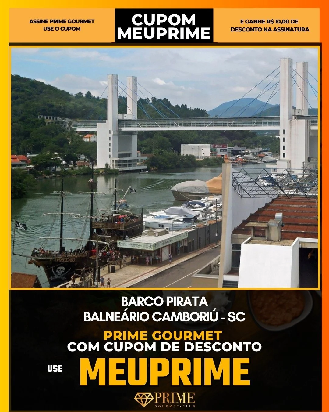 passeio barco pirata
