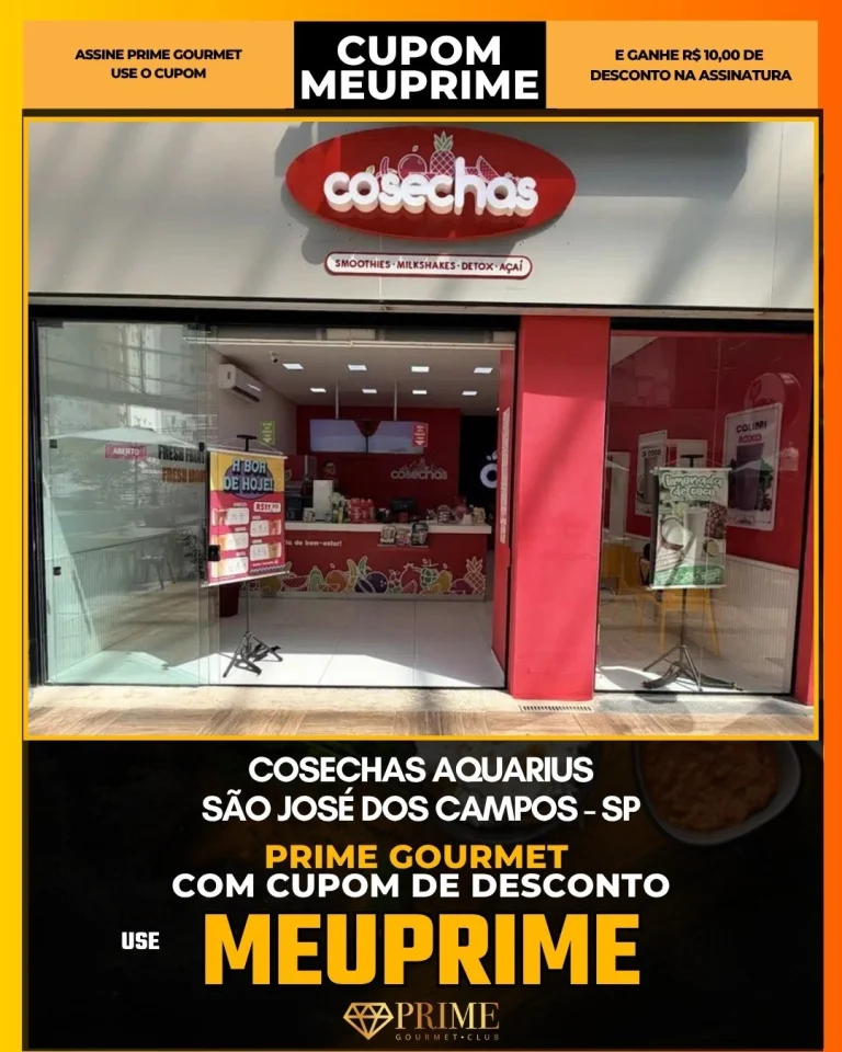 Cupom de Desconto Prime Gourmet